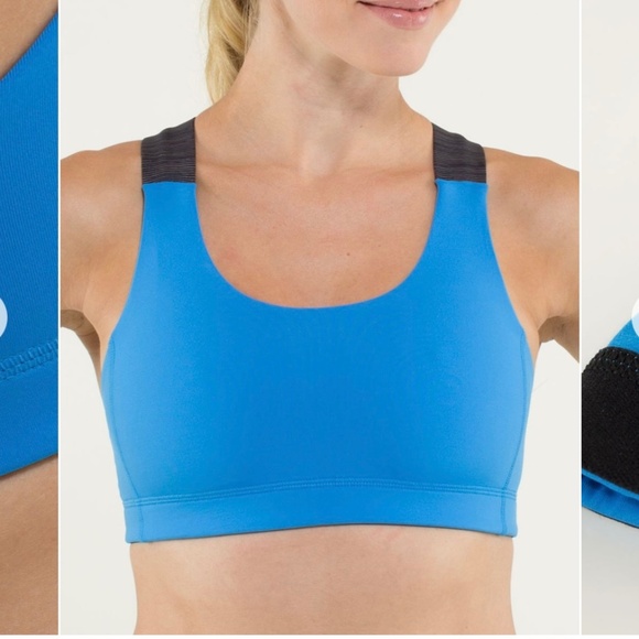 Lululemon All Sports Bra Size 8 Cornflower Blue - Picture 1 of 5